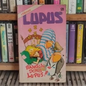 buku novel HILMAN / LUPUS / BANGUN DONG LUPUS