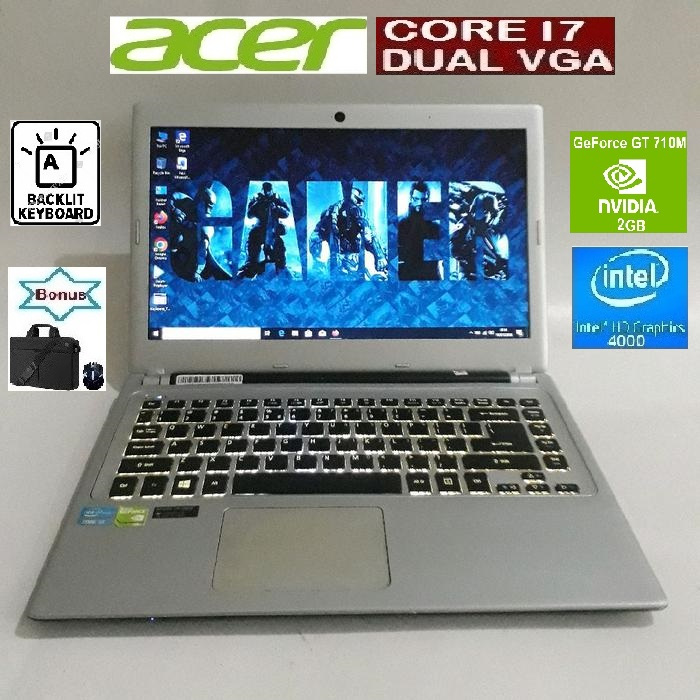 LAPTOP ACER CORE I7 SSD 256 RAM 8GB