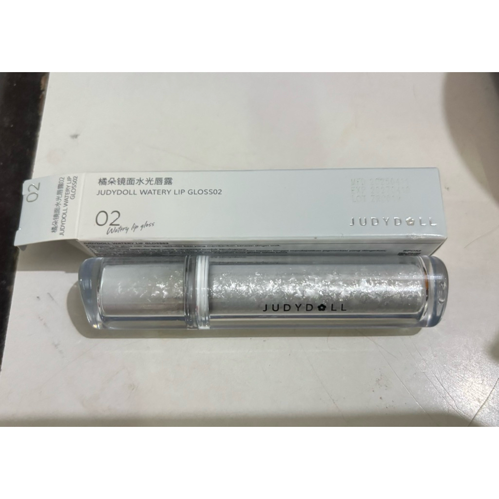 PRELOVED JUDYDOLL WATERY LIP GLOSS SHADE 02 LIP GLOSS JUDYDOLL 02
