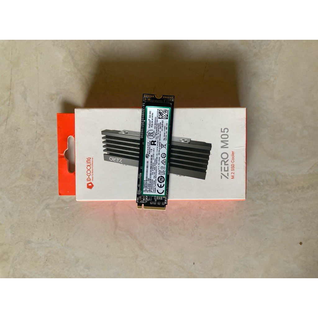 SSD NVME Seagate Firecuda 520 1TB dRam Gen 4