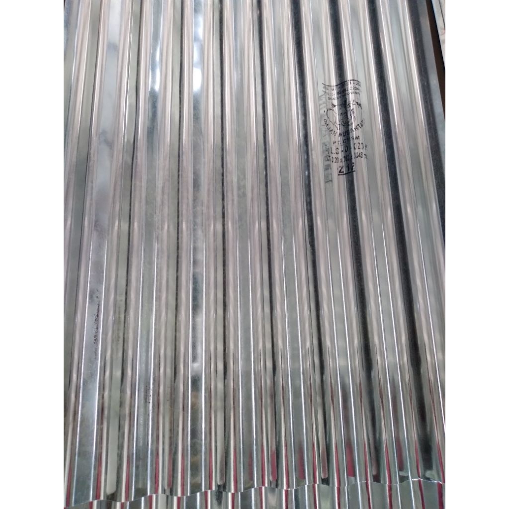 SENG GELOMBANG GALVANIS 210X70 MURAH