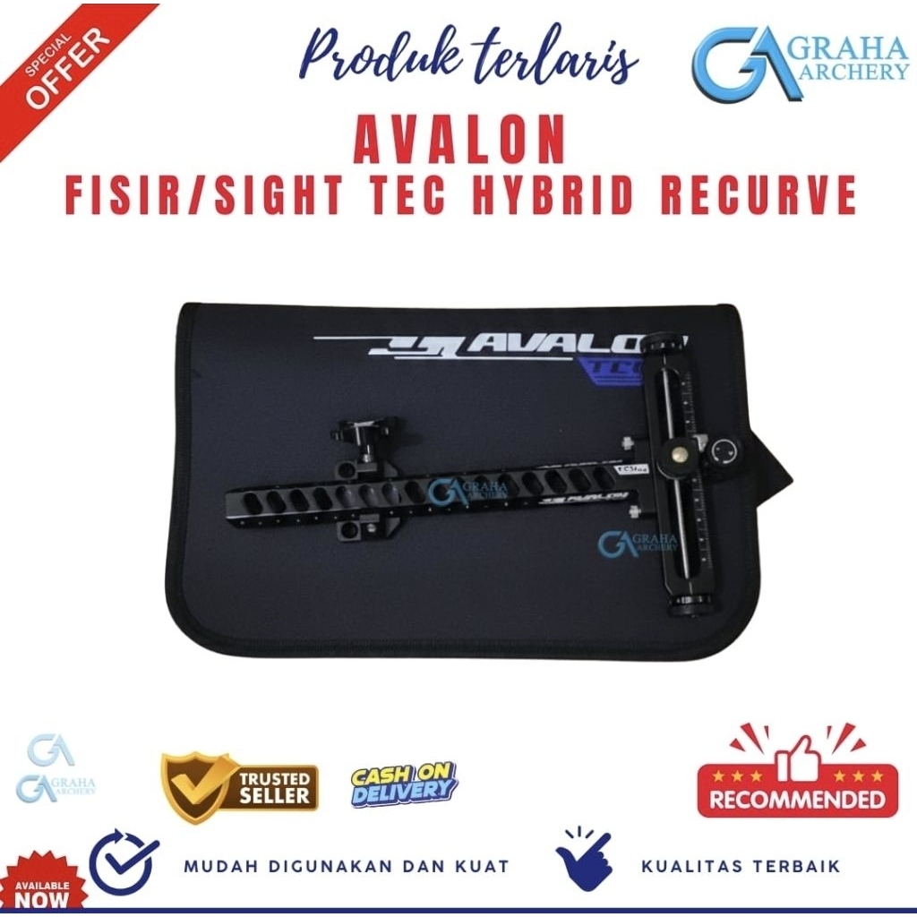 VISIR FISIR AVALON TEC HYBRID  RECURVE SIGHT