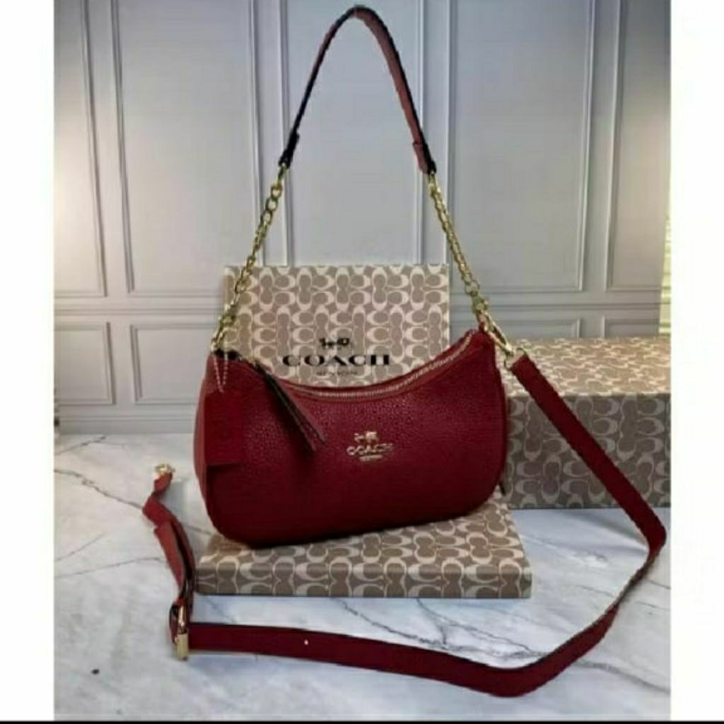 Ready tas teri rantai kulit jeruk dua tali