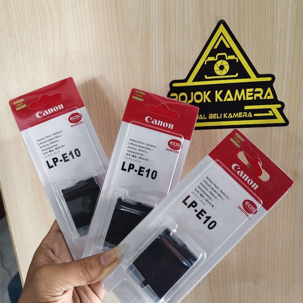 Baterai LP-E10 Original buat kamera Canon 1100d 1200d 1300d 1500d batre canon dslr