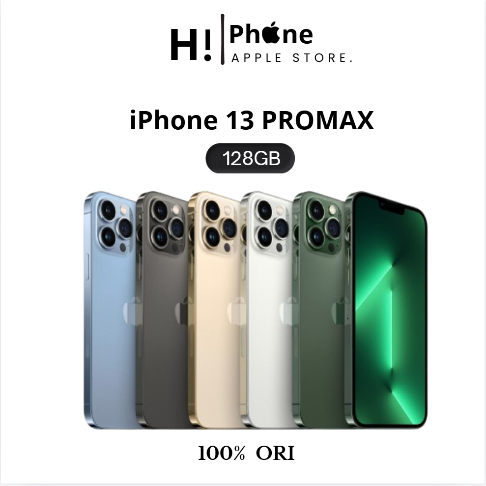 iPhone 13 Pro Max 128GB/256GB Second Ori Mulus Fullset Bergaransi