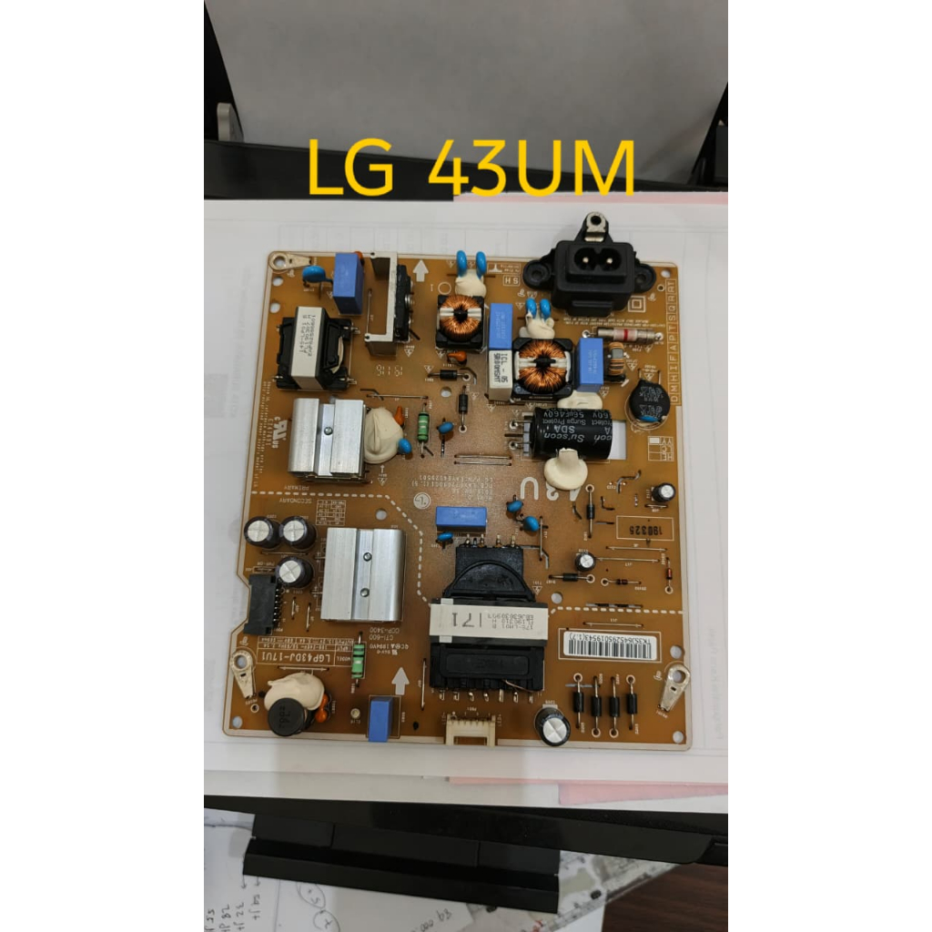 PSU - POWER SUPLAY - REGULATOR - LG - 43UM7100PTA - 43UM7100 - 43UM7300PTA - 43UM7300