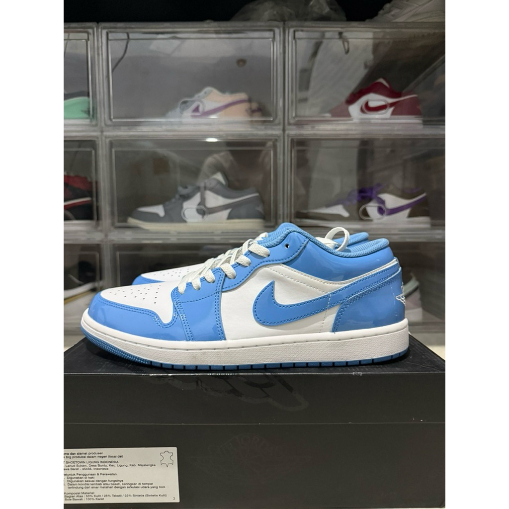 JORDAN 1 LOW WHITE BLUE LEGEND