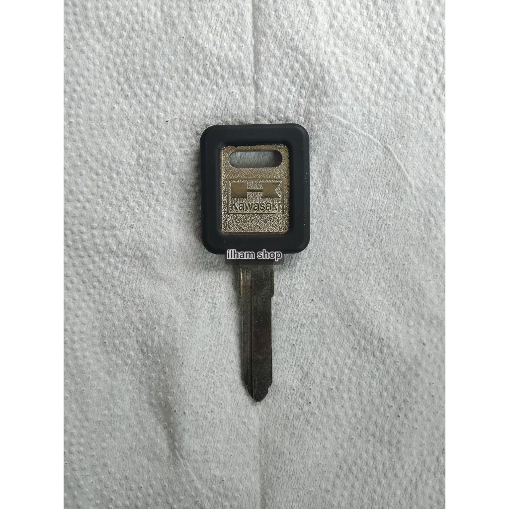 bahan kunci duplikat motor/KAWASAKI NINJA/ alur kiri dari foto