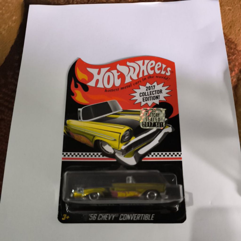 hotwheels 56 ford convertible 2017 collector edition