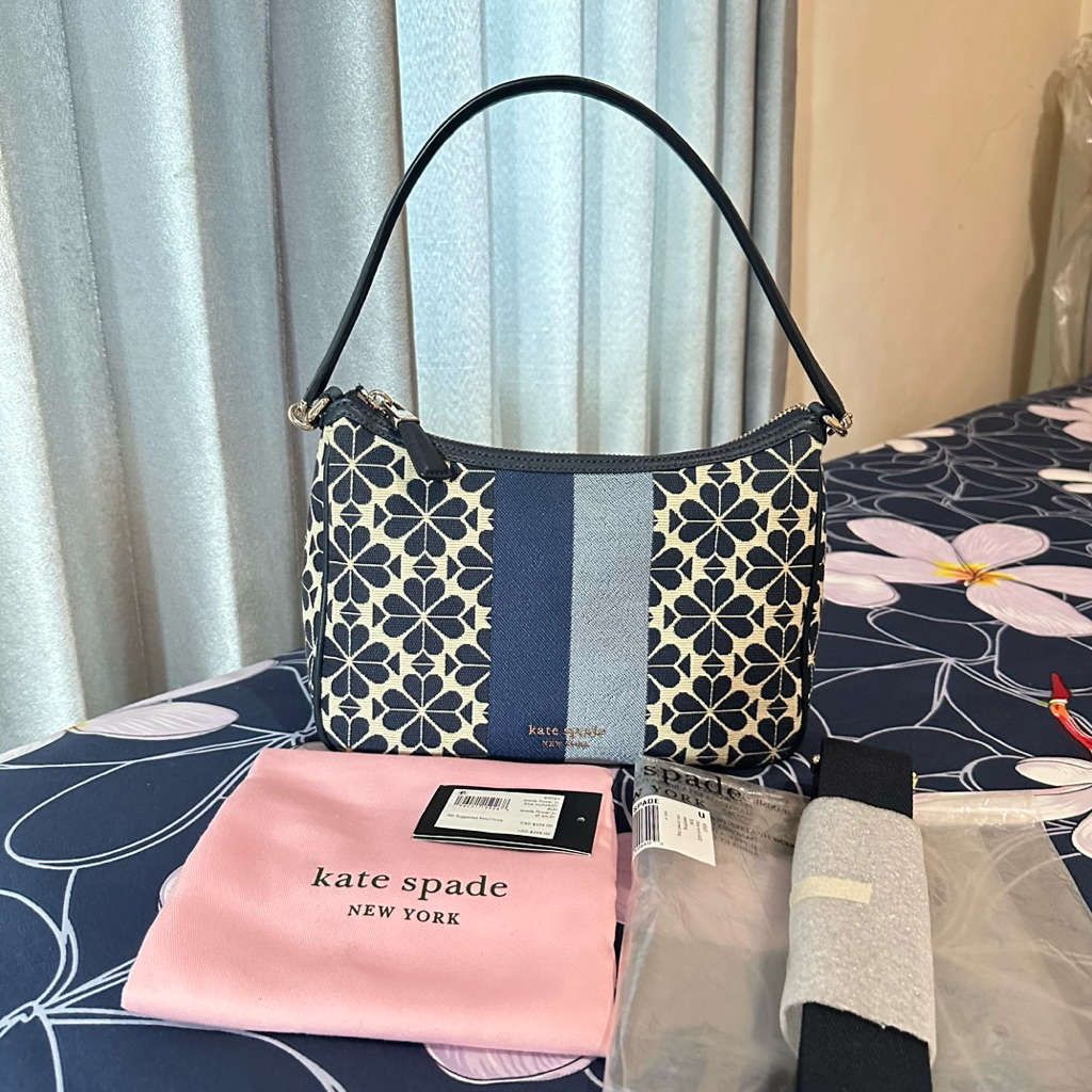 Preloved KS Flower Jacquard Blue Multi