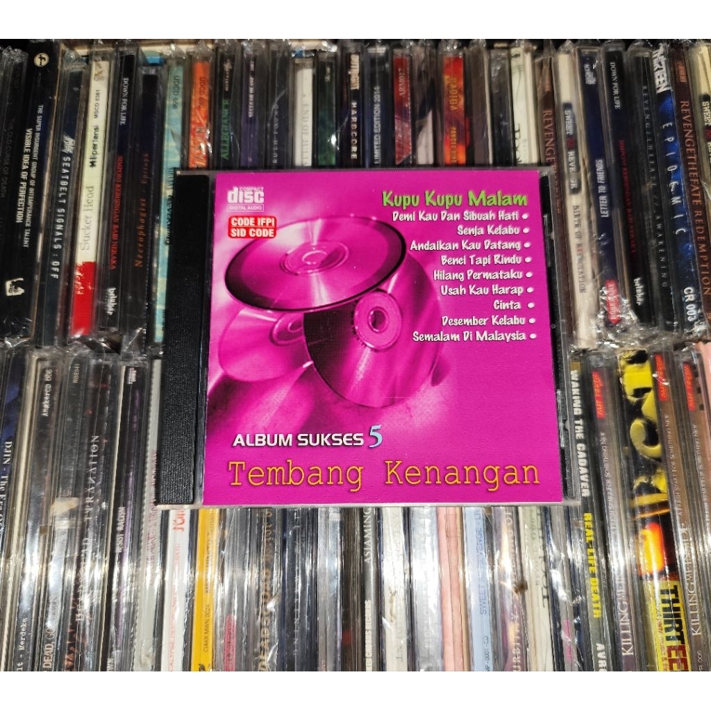 CD Album Sukses Tembang Kenangan - Titiek Puspa, Pance Pondaag, Grace Simon, Koes Plus