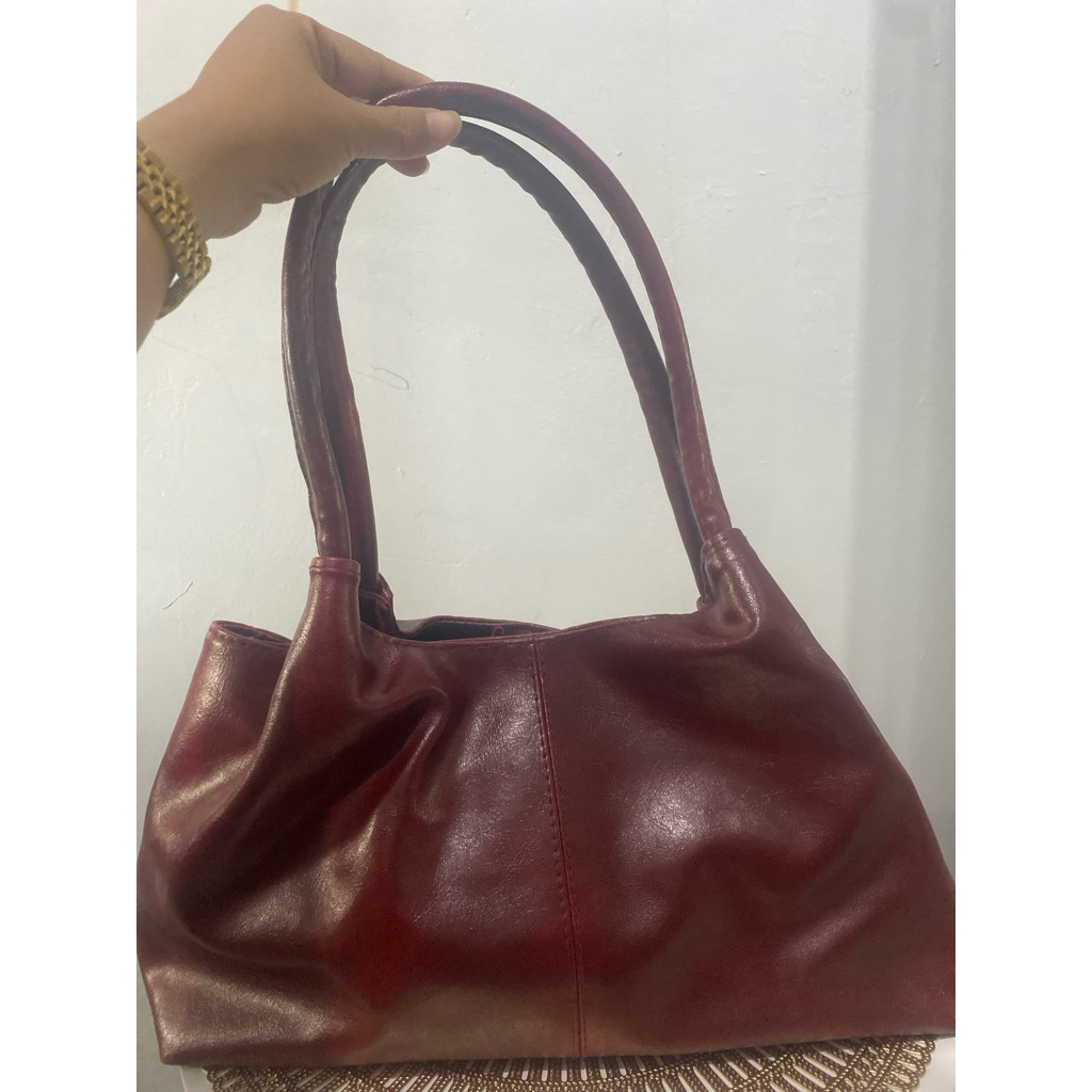 tas import wanita glossy