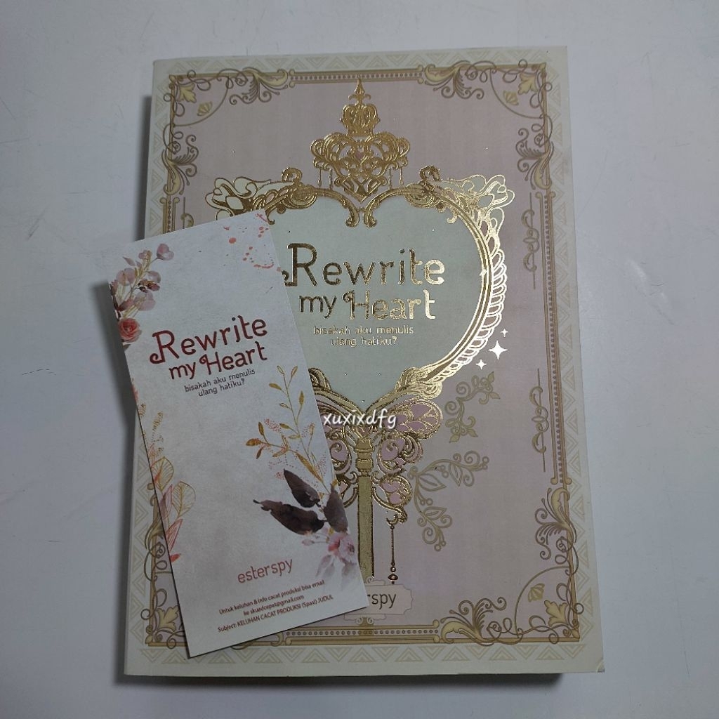PRELOVED NOVEL Rewrite my heart