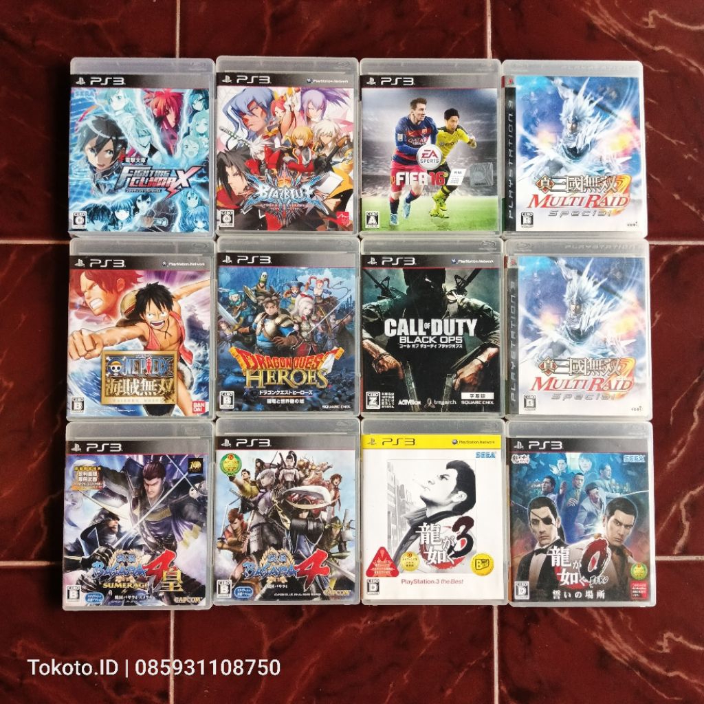 Kaset BD Game PS3 Original