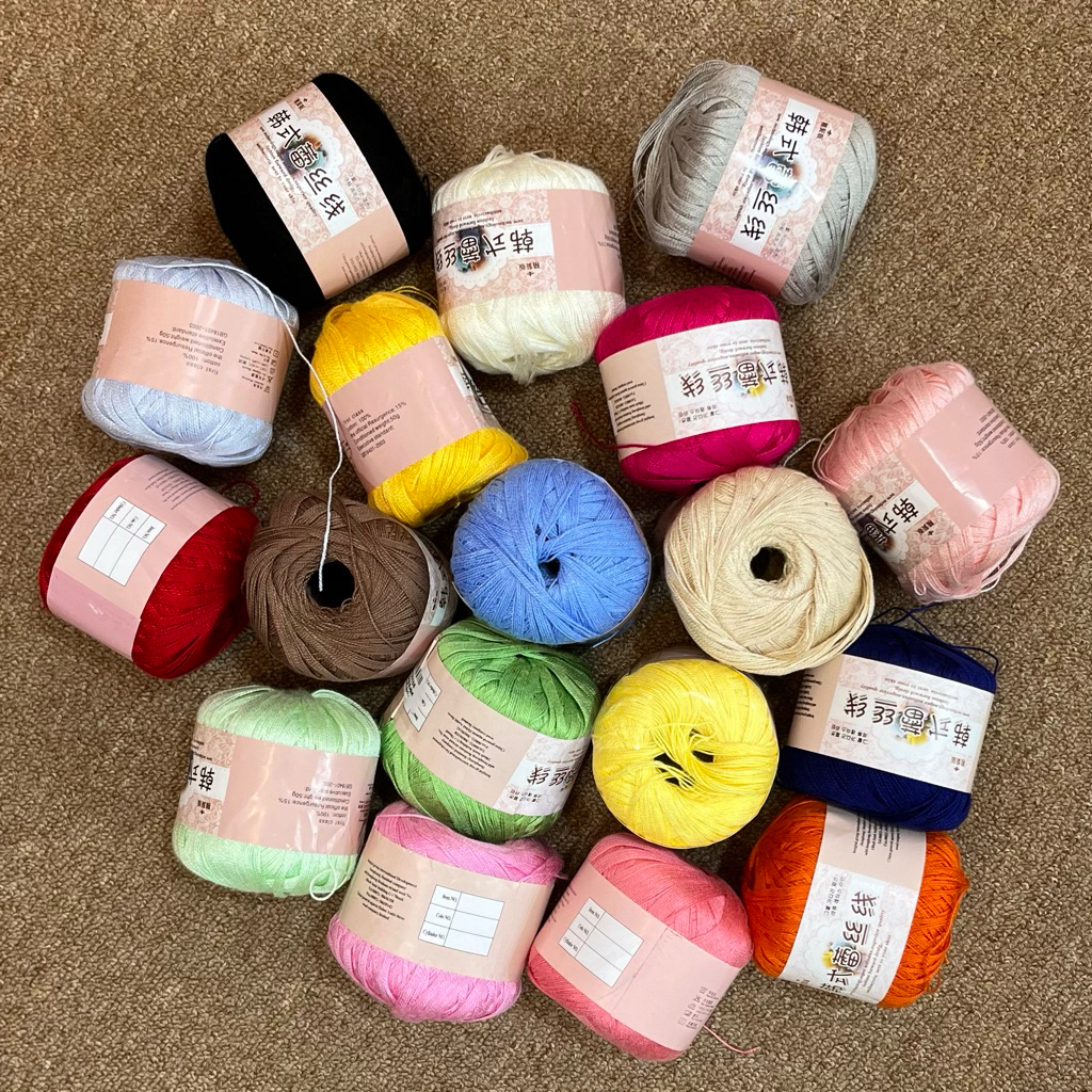 Benang Rajut | 2 Ply | 50gr | Aneka Tali