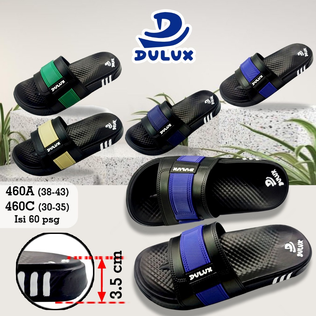 Sendal Sandal Slip On DULUX Pria Laki-laki Dewasa