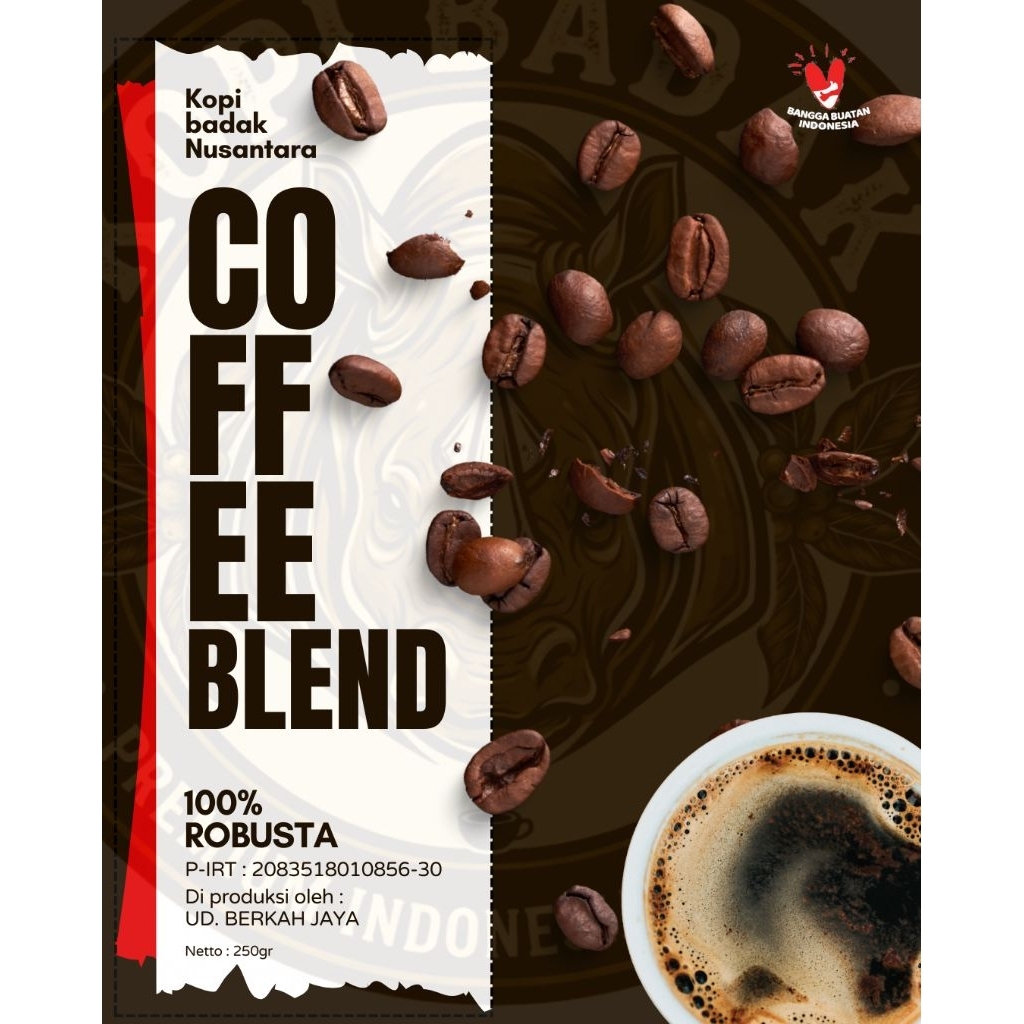 KOPI BUBUK CAP BADAK NUSANTARA 250g