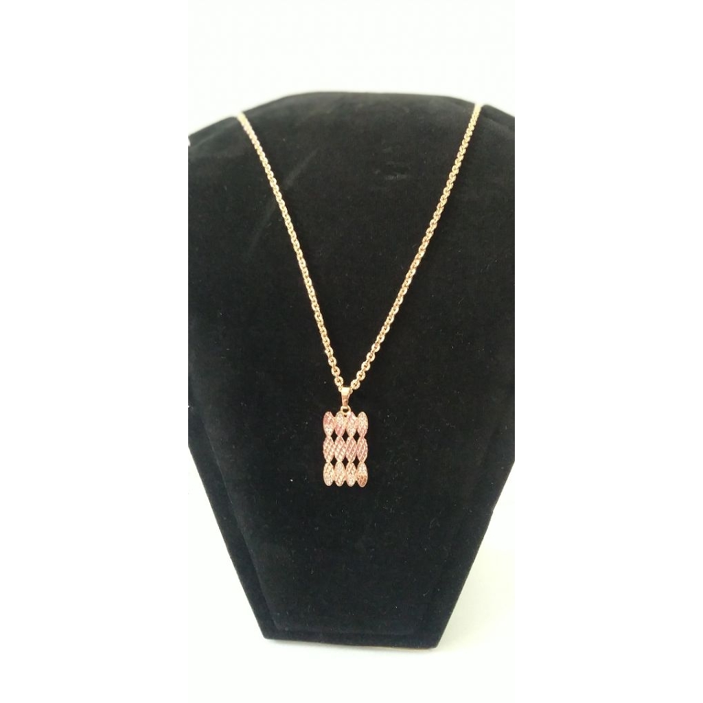 kalung rantai lapis emas stenli