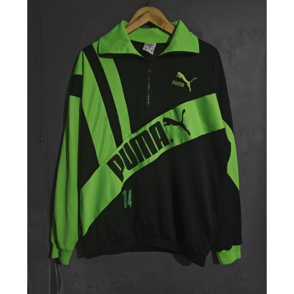 Tracktop Halfzip Puma Vintage 90s Colorblock