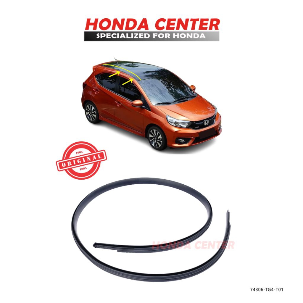 KARET ROOF LIST MOULDING HONDA BRIO UNNIVERSAL