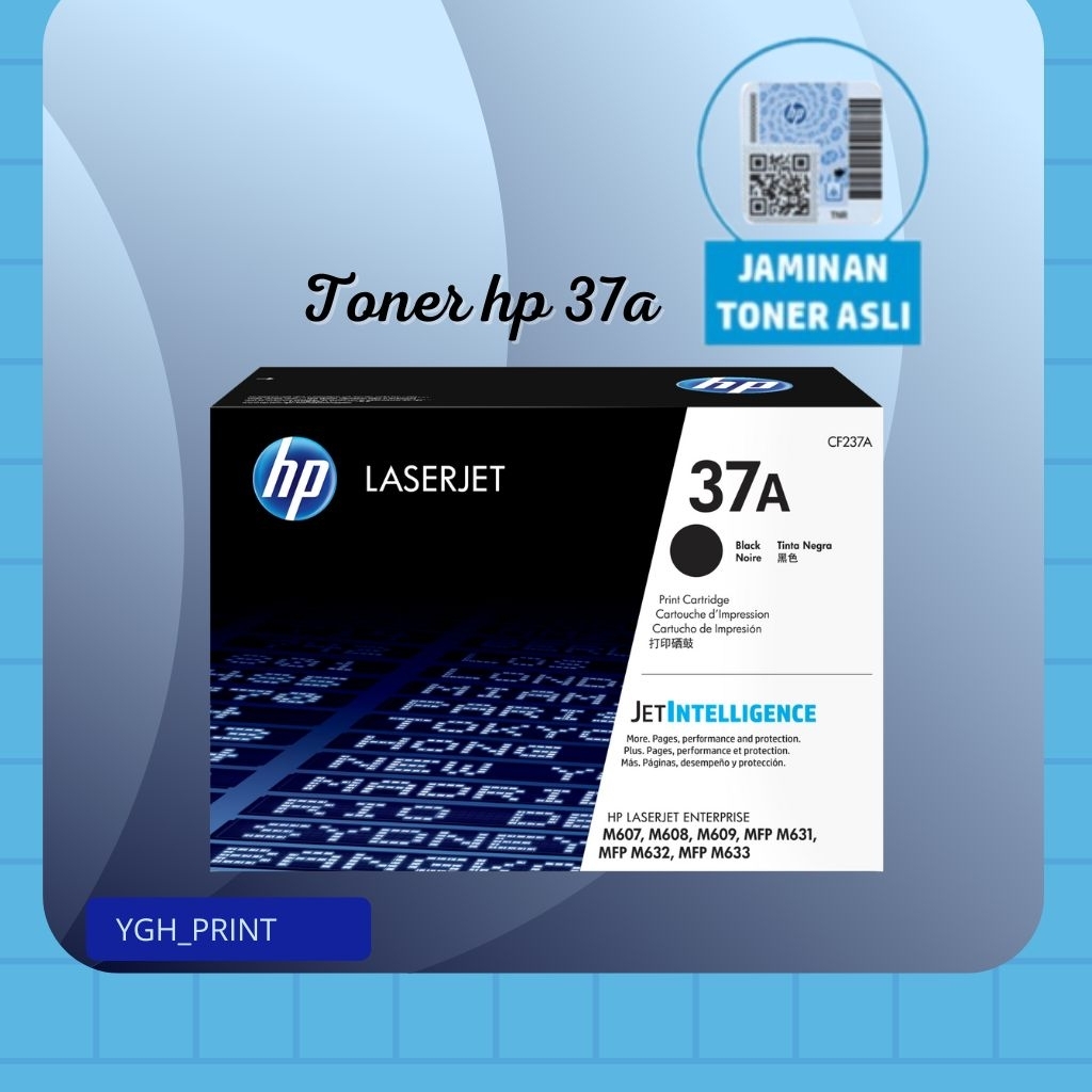 TONER HP Laserjet 37a black