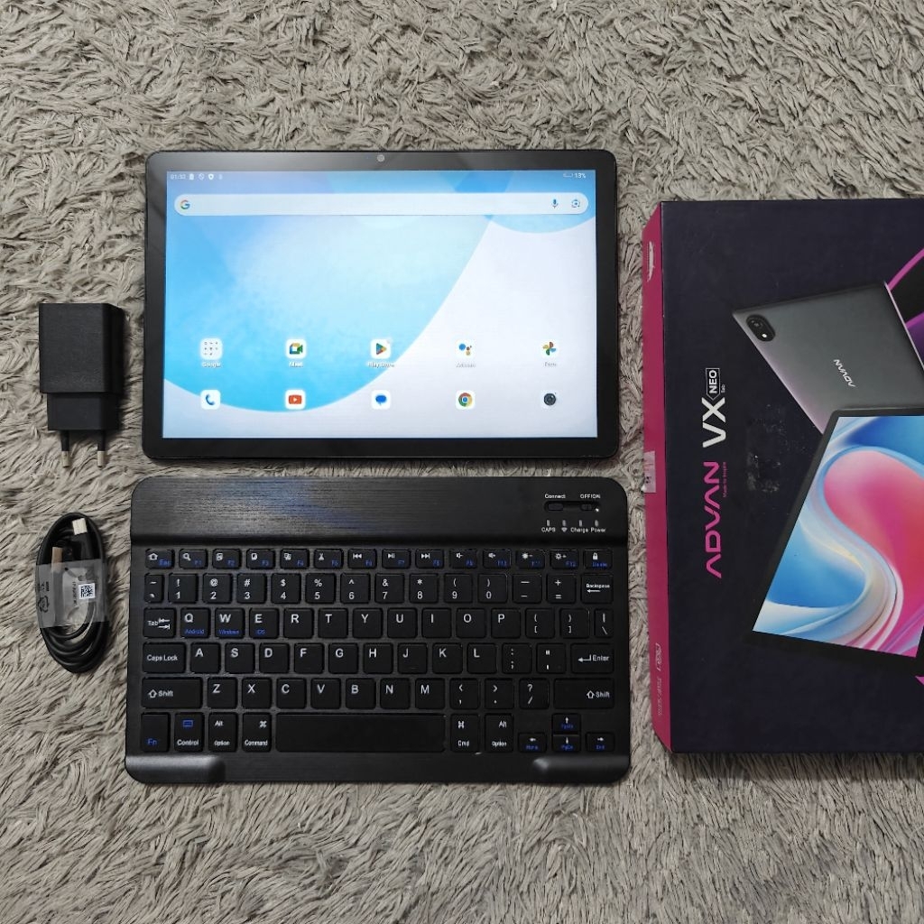 Advan VX Neo 4/128 4G LTE Second Mulus Lengkap Siap Pakai