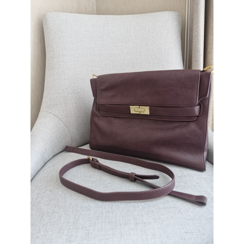 Tas Wanita Elegan Premium | Tas Selempang Minimalis | Tas Kerja