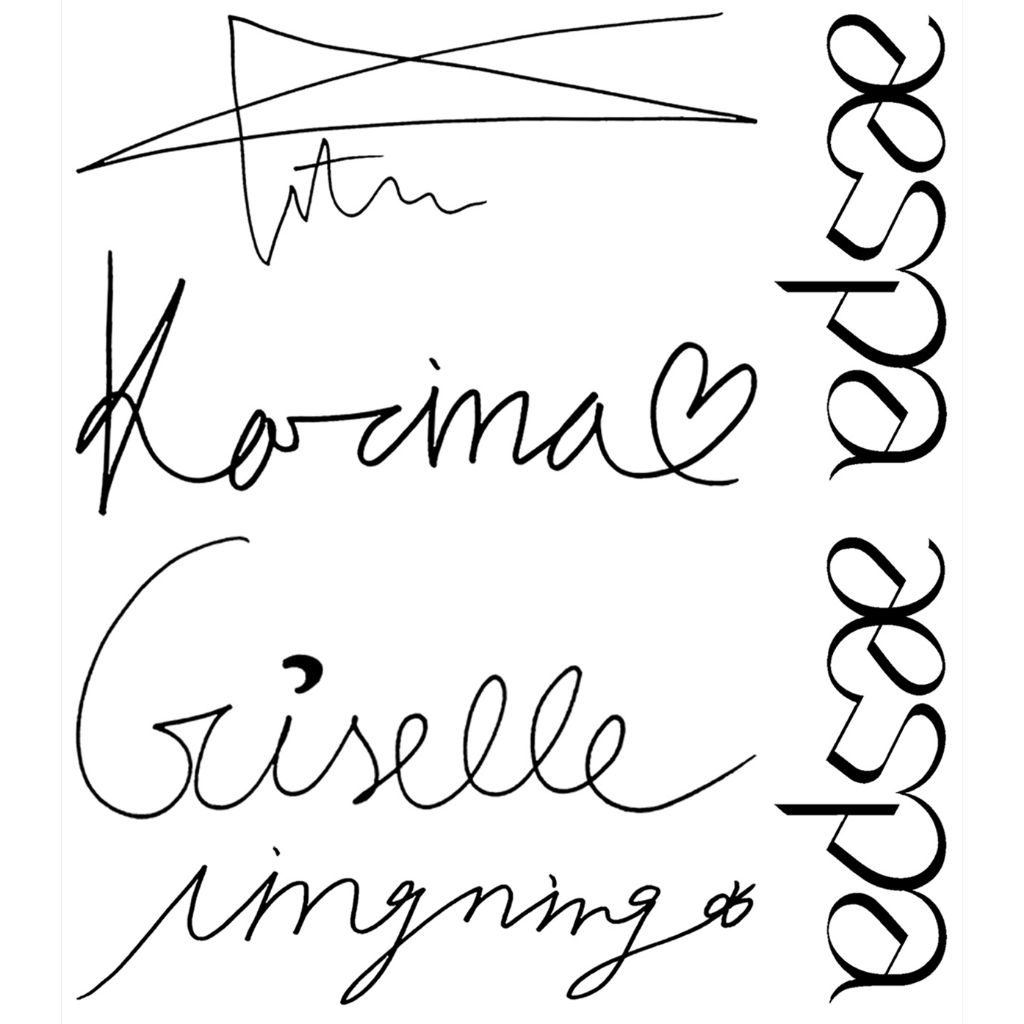 STIKER AESPA SPICY 1 SET CHROMO TRANSPARAN KPOP UNOFFICIAL WINTER KARINA NINGNING GISELLE