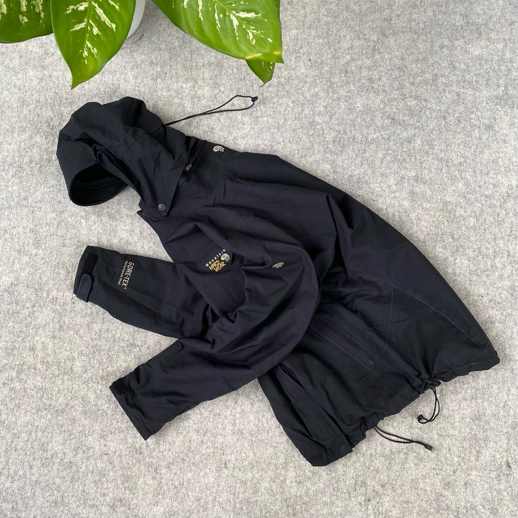 jacket outdoor gorpcpre women hitam mountain hardwear hitam cakep