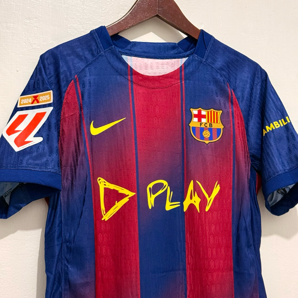 JERSEY BARCA HOME 2025/2026 PLAYER ISSUE SHORTSLEEVE EL CLASICO VERSION - PEDRI
