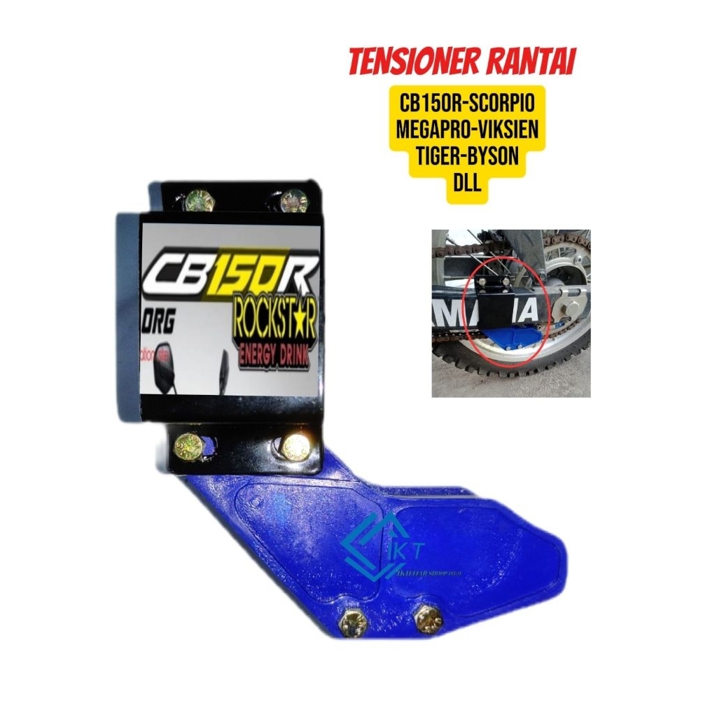 Stabilizer Tensioner Rantai CB 150R OLD/NEW - Viksion - Mega Pro - Scorpio - Tiger - Byson