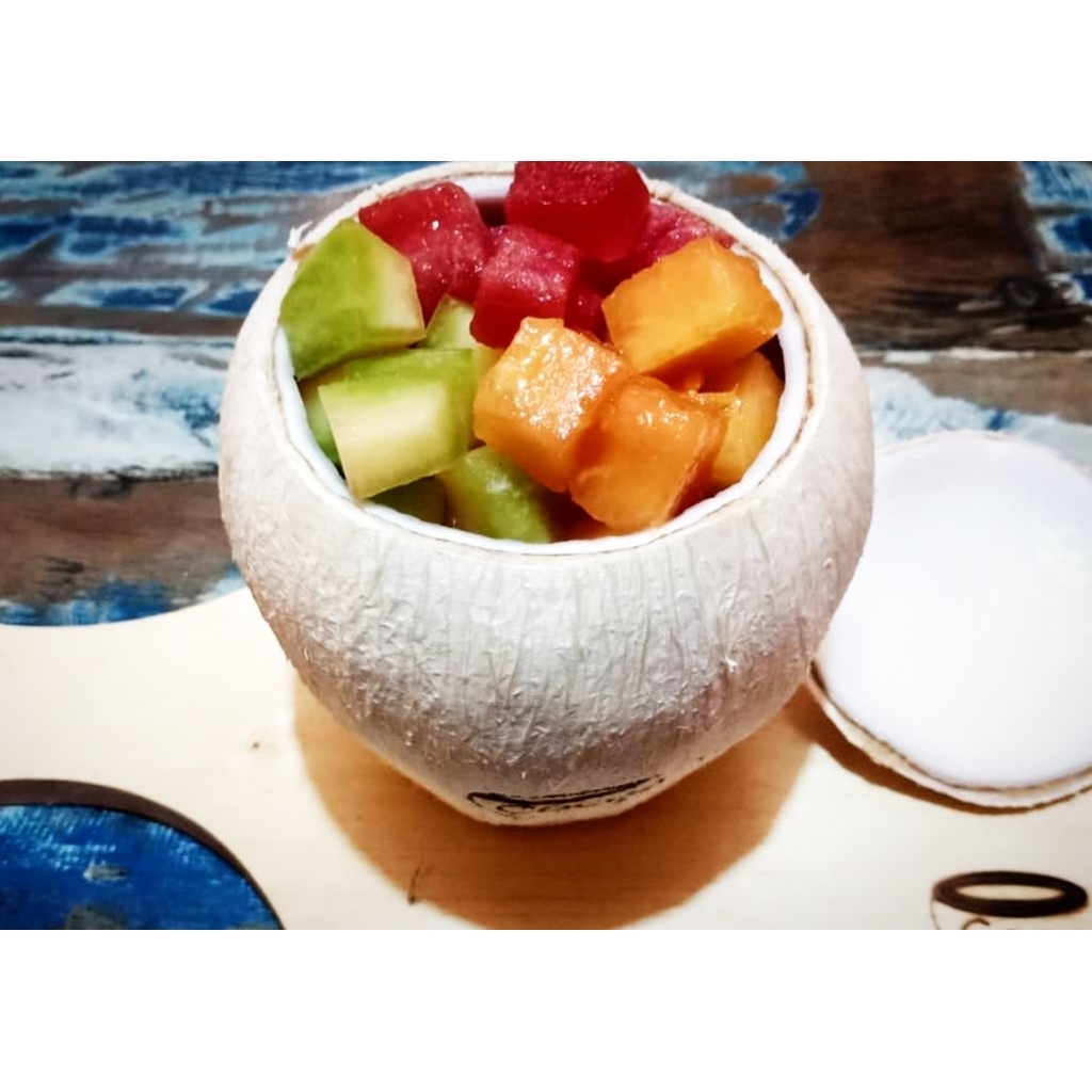 1KelapaMudaJellyBuah/CoconutJellyFresh