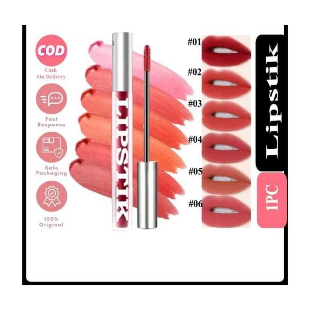 Lipstik Matte 2020 Lipstik Lameila Anti Air Tahan Lama Warna Cantik