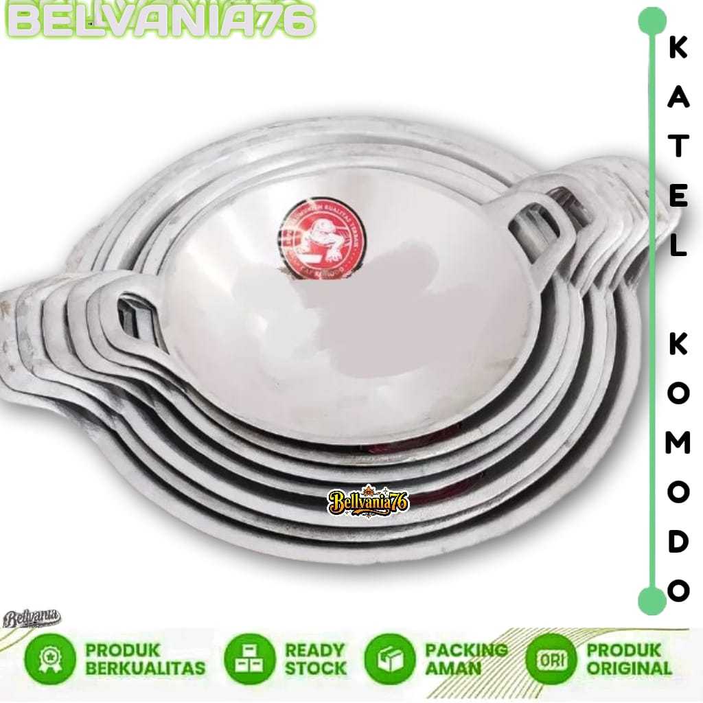 Wajan Penggorengan Katel Super Cor Alumunium No10-16