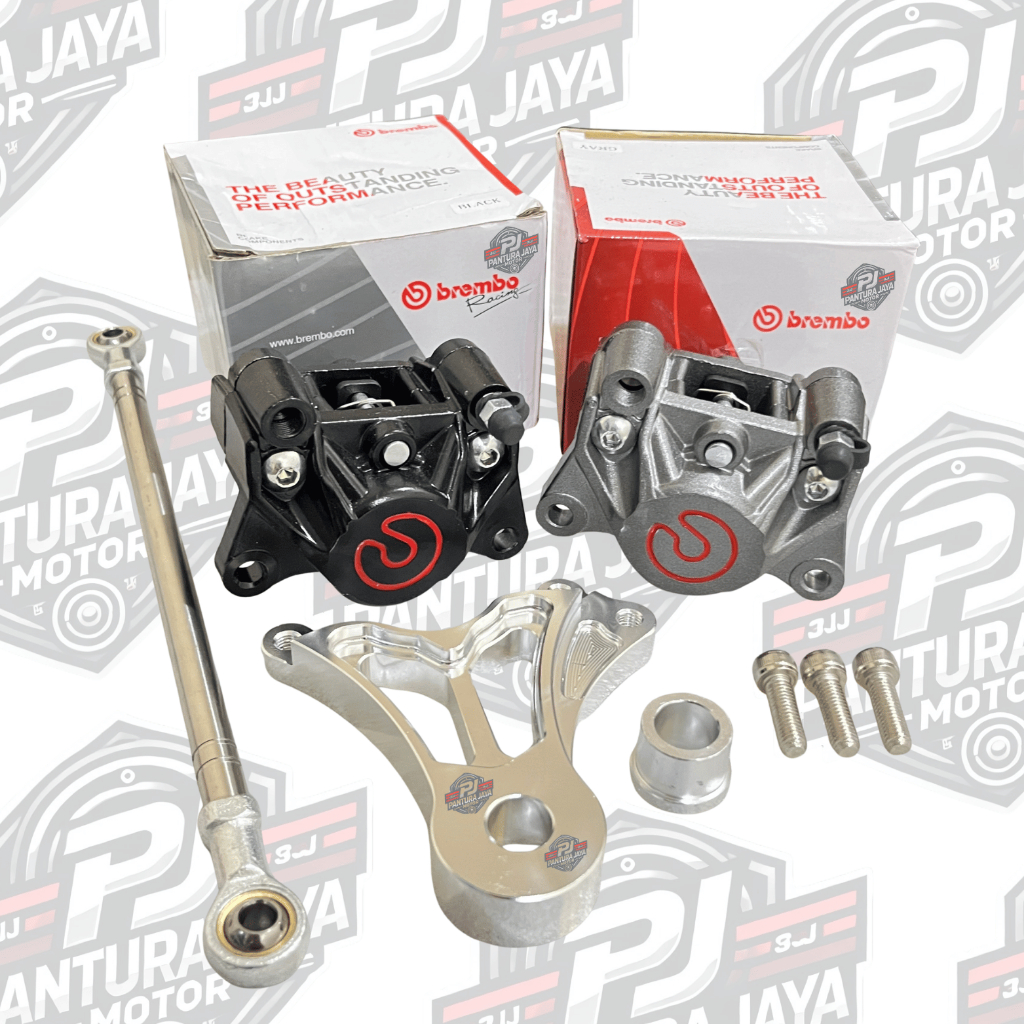 UPGRADE REM BELAKANG RACING MOTOR BEBEK & SPORT | KALIPER BREMBO + CAKRAM LENGKAP