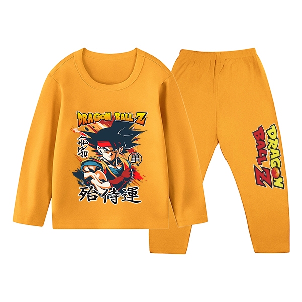 Stelan Baju tidur Anak Cewek Gambar/cowok dragon ball z Usia 1-10thun  COD-685