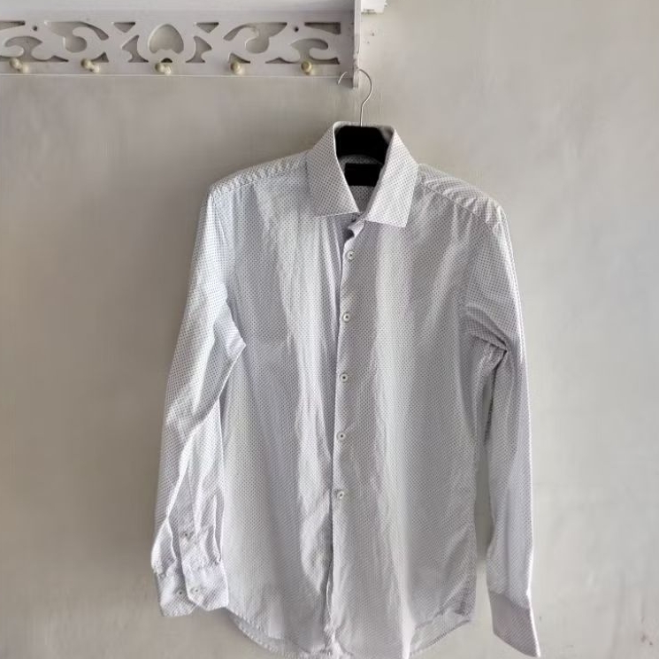 kemeja pria size M brand TM lewin