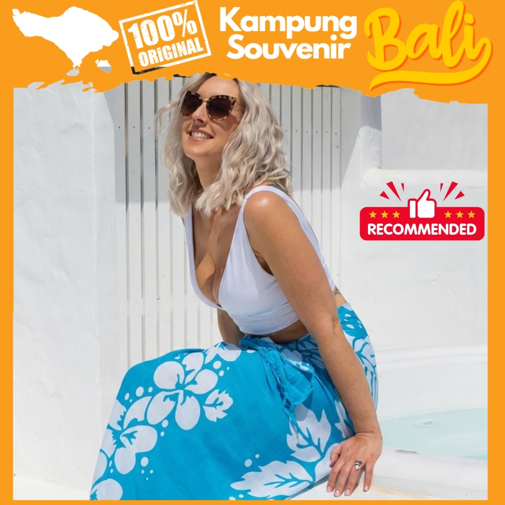 Kain Pantai Bali Sarung Rayon Jumbo Motif Tebal Adem Oleh Oleh Khas Bali Kain Bali Murah Grosir