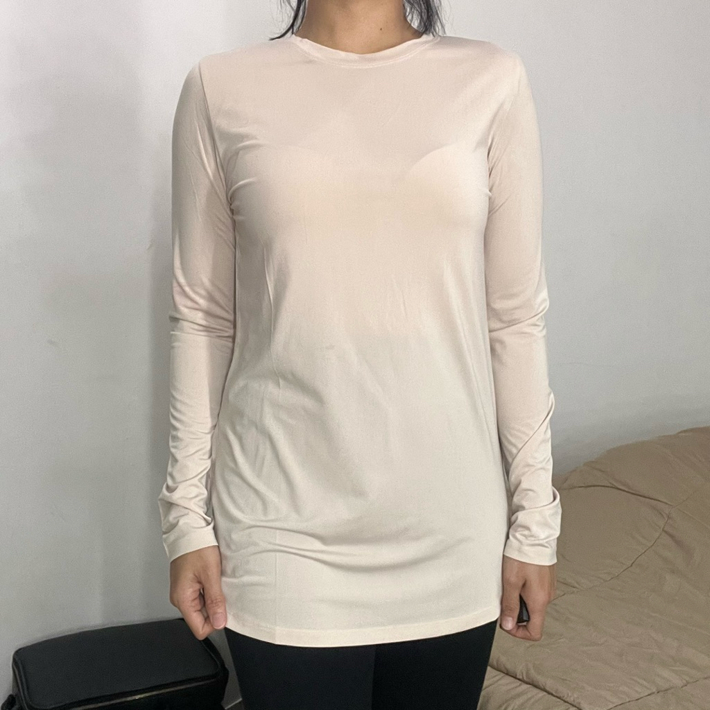 STL Essence Slimfit Dry Fit Long Sleeves Base Layer / Sport Longsleeves Baselayer / Baju Olahraga Le