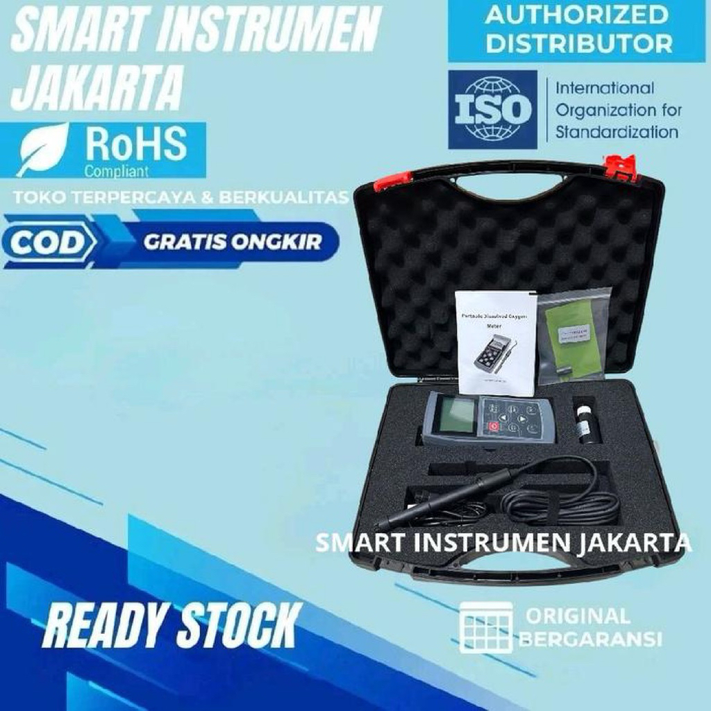 DO Meter, Portable Dissolved Oxygen Meter LH-D701