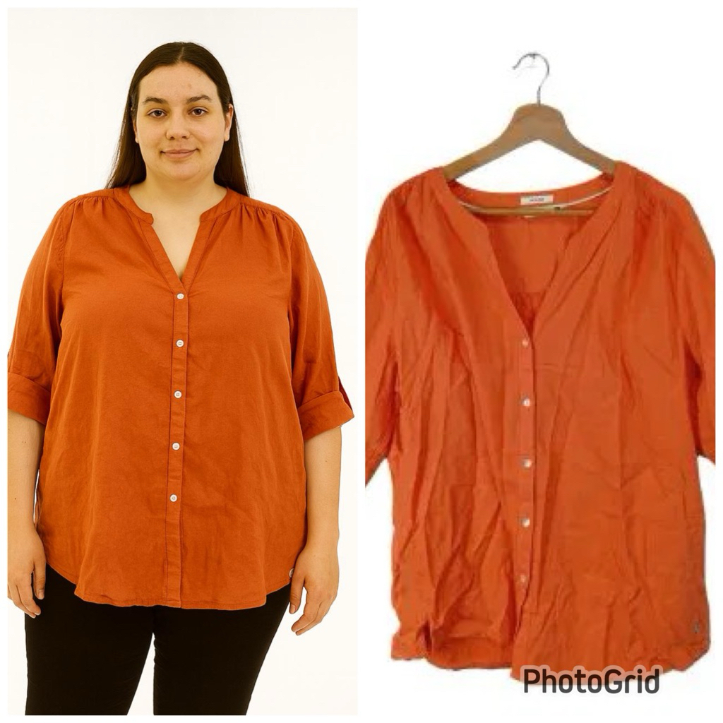 KEMEJA BIGSIZE JUMBO TOM TAILOR WANITA BRANDED NEW ORIGINAL