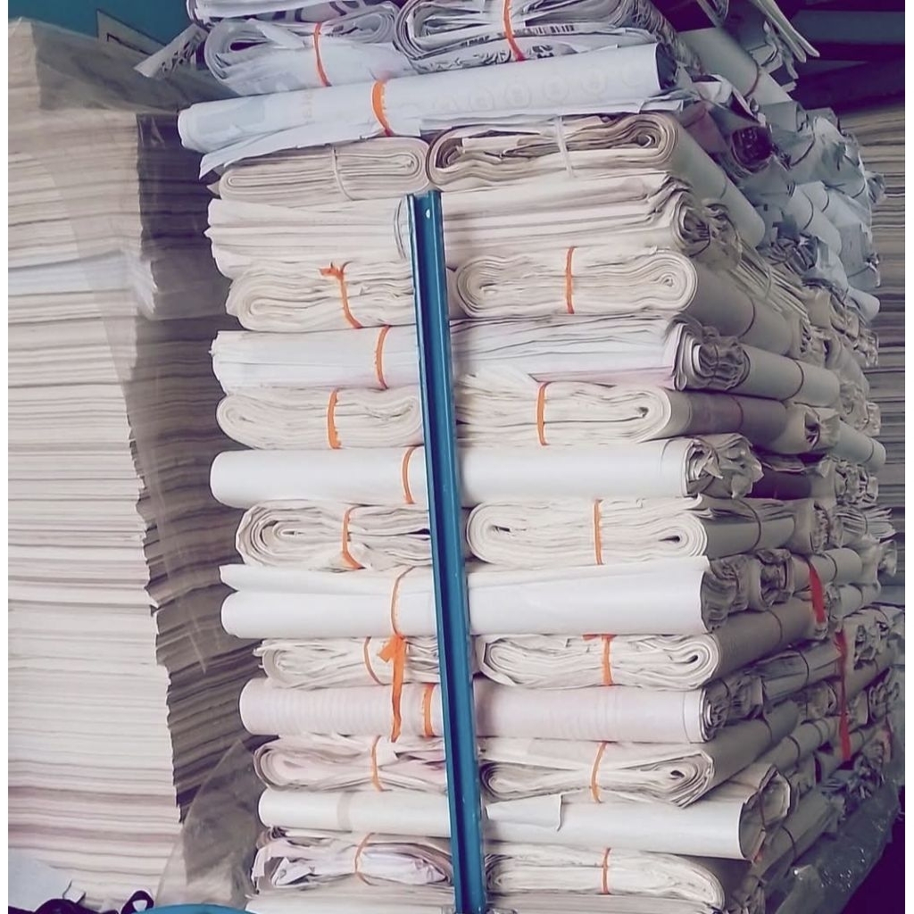 KERTAS BEKAS SABLON MULTIFUNGSI 500 GRAM