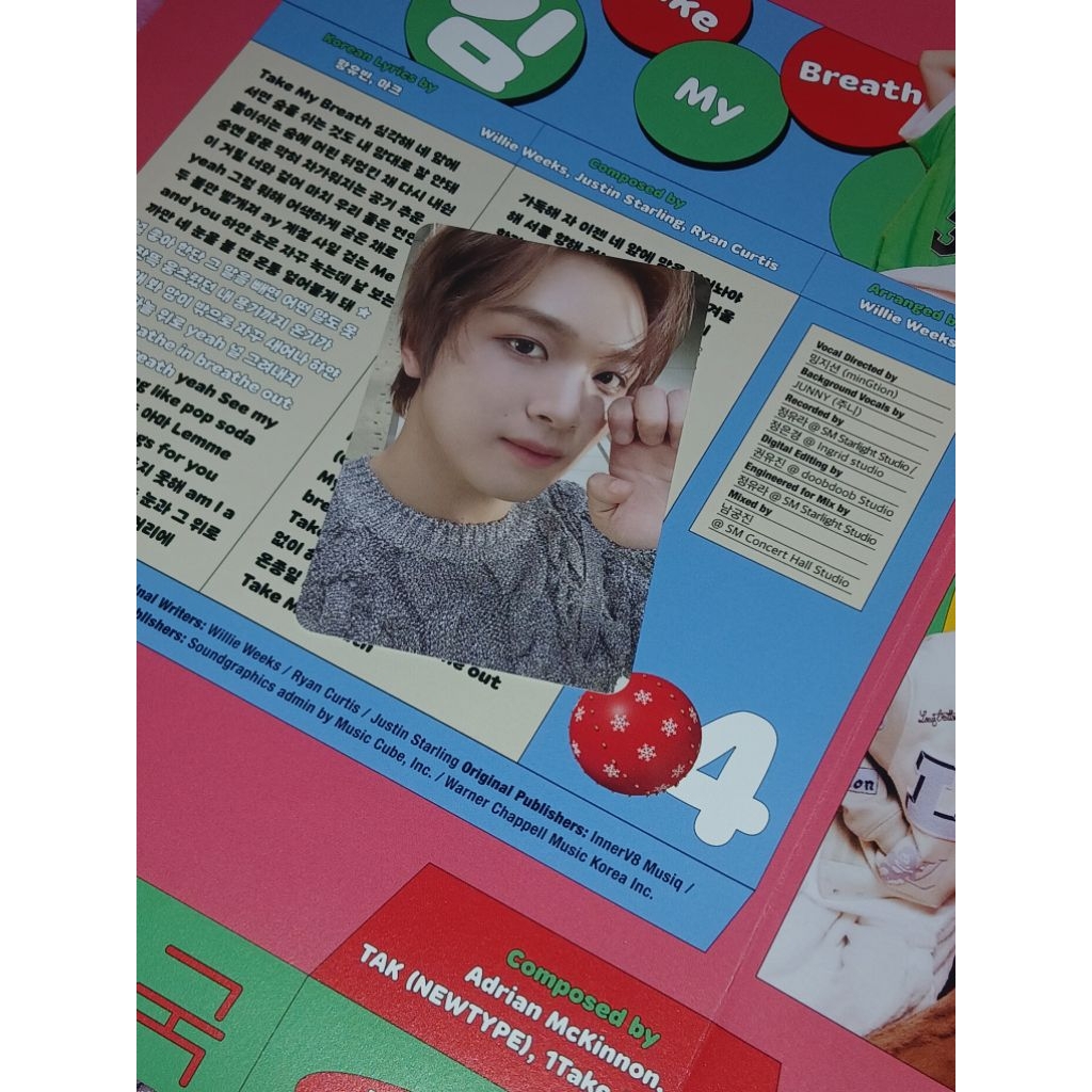 PHOTOCARD OFFICIAL NCT HAECHAN SMINI DREAMSCAPE