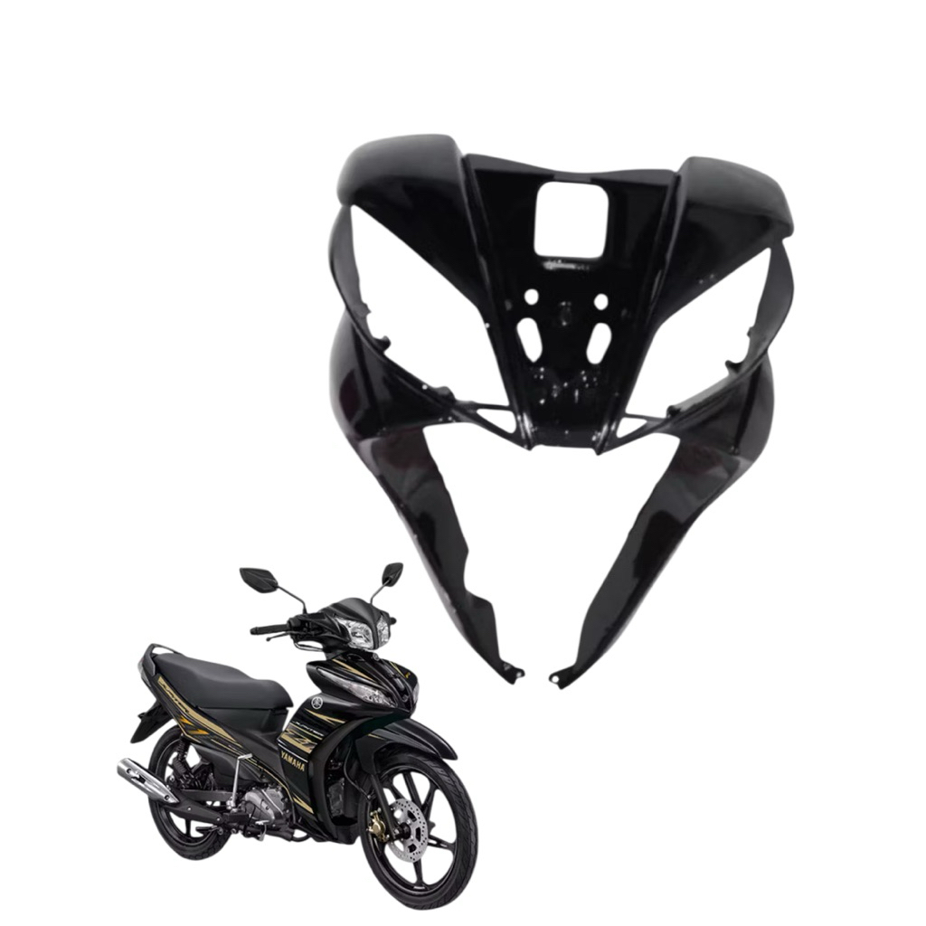 KAP COVER PANEL DEPAN BESAR JUPITER Z JUPZ NEW ROBOT 2010 HITAM VR