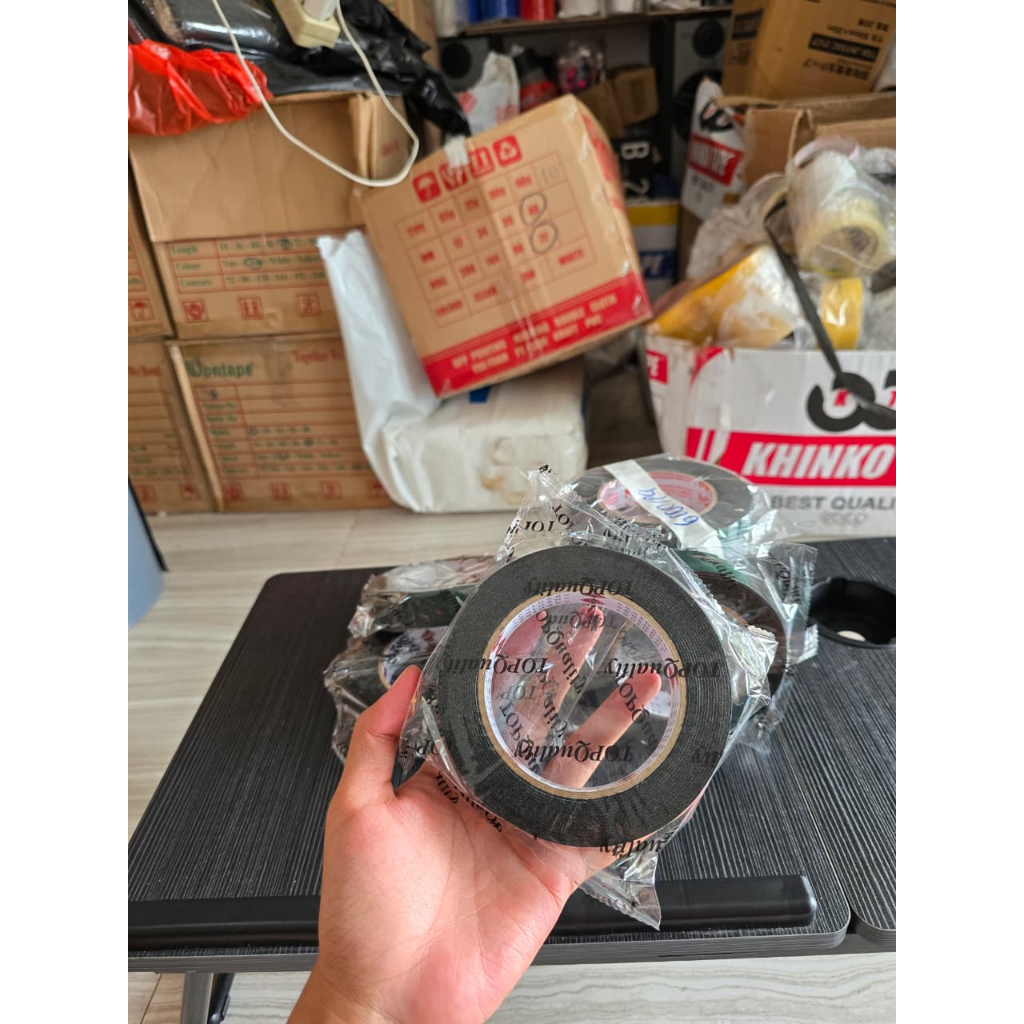 Double Tape Busa Foam Hijau SAKIMARU Tape 24mm x 6m