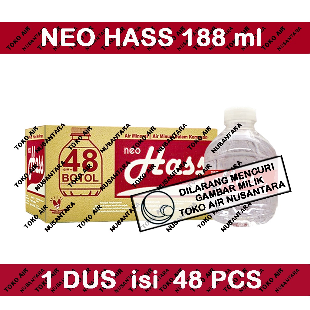 Neo Hass 188 ml Botol Mini - Air Mineral