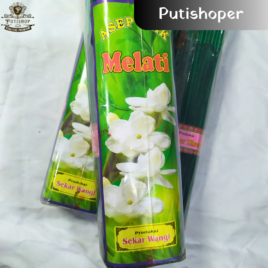 Dupa Hio Melati Jasmine Sekar Wangi Hijau Merah Pengharum