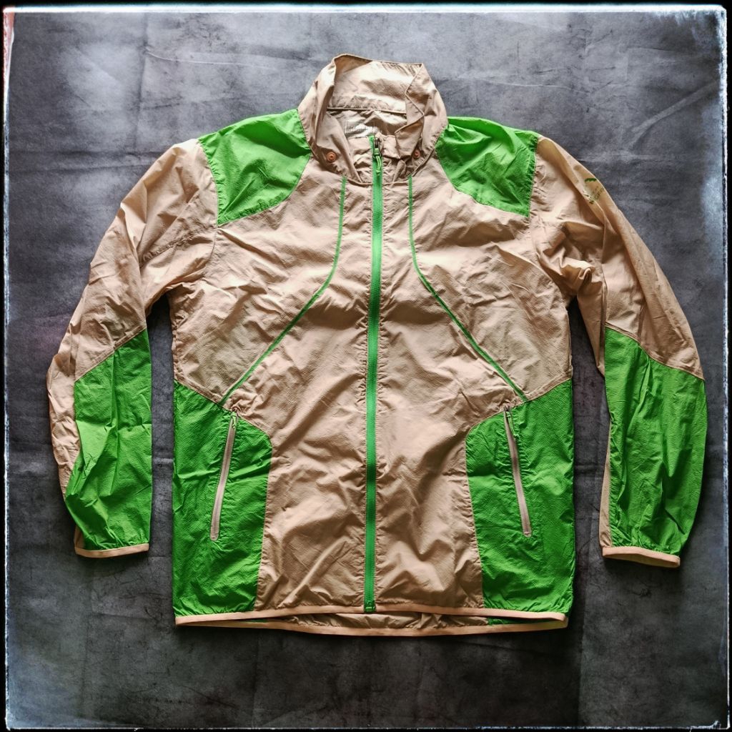 PRAUS Jaket parasut single layer size L minus loose hoodie