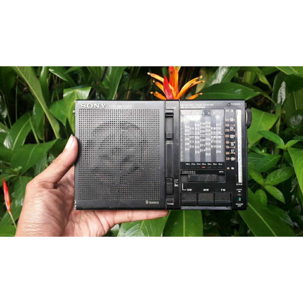 Radio SONY ICF-7600AW 9 Band Istimewa