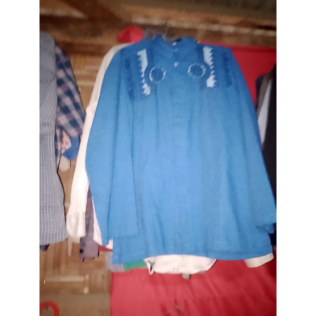 paket usaha baju kemeja atasan pria isi 10 harga 10